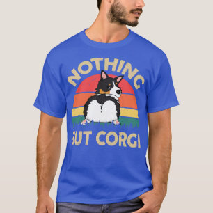 Camiseta As Mulheres Corgi Nada Mais Que Corgitricolorou A