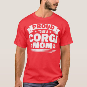 Camiseta As Mulheres Corgi Orgulham-Se De Serem Um Corgi, O