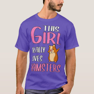 Camiseta As Mulheres Dão Ao Hammy Esta Menina Adora Mesmo