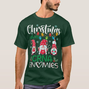 Camiseta As mulheres dão o Natal com a minha enfermeira da