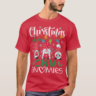 Camiseta As mulheres dão o Natal com minha enfermeira de CN