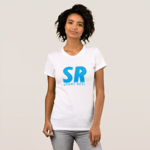 CAMISETA AS MULHERES DE SPORTREEL FIT O T-SHIRT COM O