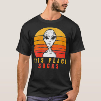 Camiseta As Mulheres Deste Lugar Cheira A Novidade Da Alien