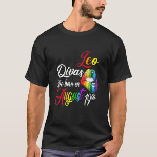 Camiseta As Mulheres Divas São Nasceres No Aniversário De 1