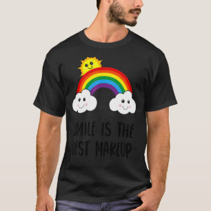 Camiseta As Mulheres Dizendo Sorriso É A Melhor Composição
