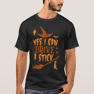 Camiseta As mulheres do halloween Cote Sim Posso Dirigir um