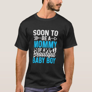 Camiseta As Mulheres Em Breve Serem Uma Mamãe De Um Belo Me