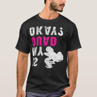 Camiseta As Mulheres Engraçadas TVC Quad Biking Dizendo Pre