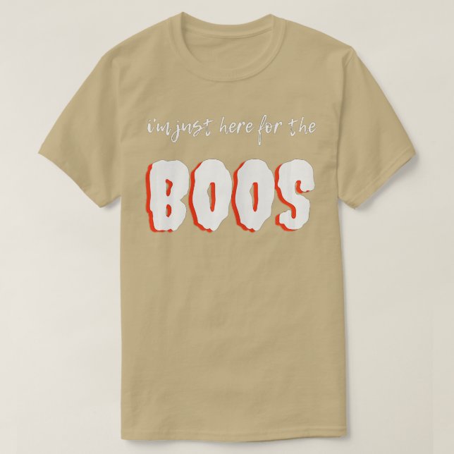 Camiseta As Mulheres Estou Aqui Para As Mulheres Boos Hallo (Frente do Design)