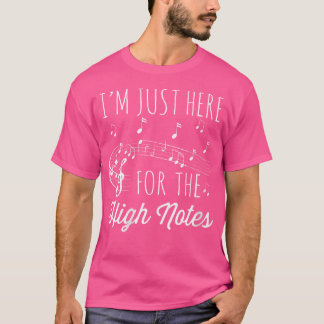 Camiseta As Mulheres Estou Aqui Para As Notas. Teatro M
