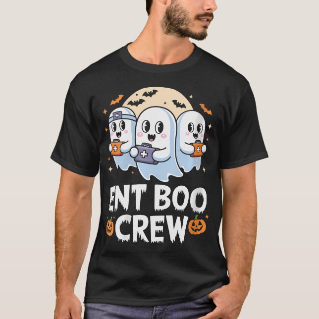 Camiseta As Mulheres Estranhavam Enfermeira De Halloween Da (Frente)