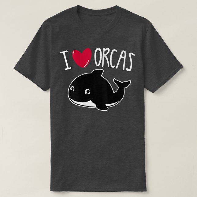 Camiseta As mulheres eu amo a orCAS Heart Swete Baby Killer (Frente do Design)