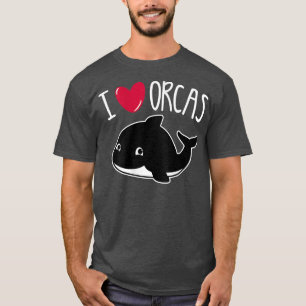 Camiseta As mulheres eu amo a orCAS Heart Swete Baby Killer