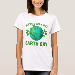Camiseta As mulheres fazem ecologia no Dia da Terra 22