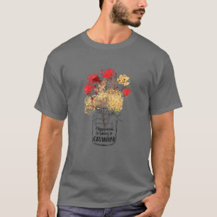 Camiseta As Mulheres Felizes São Um Papo De Família Fofo.