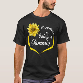 Camiseta As Mulheres Gammie Dão Felicidade É Ser Um Gammie