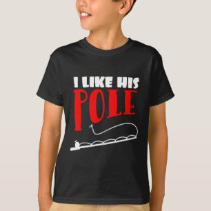 Camiseta As mulheres gostam de seus Casais de pesca engraça
