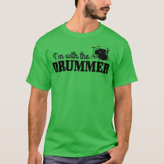 Camiseta As Mulheres Im Com O Drummer Drummer Drummer
