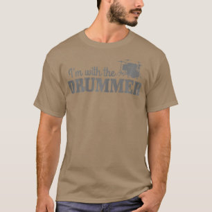 Camiseta As Mulheres Im Com O Drummer Drummer Drummer