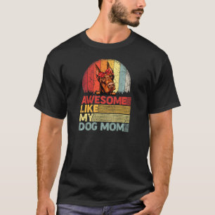 Camiseta As Mulheres Incomodaram O Doberman Incrível Como M