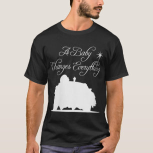 Camiseta As Mulheres Jesus, Bebê, Muda Tudo O Que Comemora 