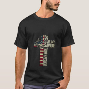 Camiseta As Mulheres Jesus É O Meu Salva-Vazio É O Meu Pres