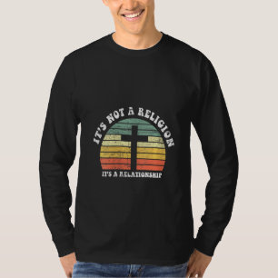 Camiseta As Mulheres Jesus Não É Uma Religião É Uma Relação