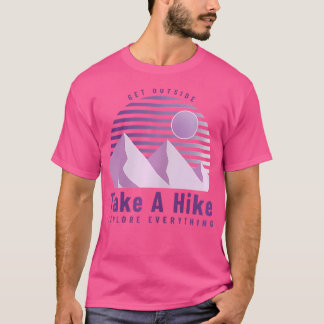 Camiseta As Mulheres Levam Montanhas Hike Para Acampar Lá F
