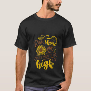 Camiseta As Mulheres Levantam-Se Brilhantes E Seguram A Cab