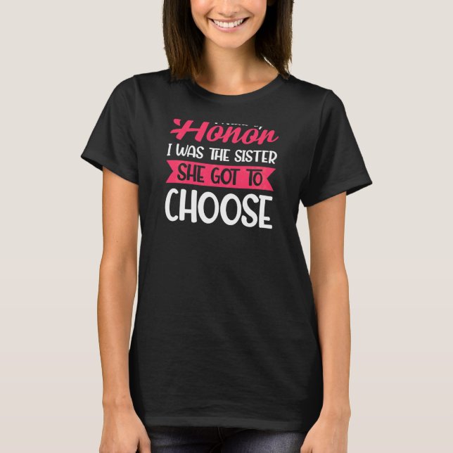 Camiseta As Mulheres Madrinhas de casamento Que Eu Era A Ir (Frente)
