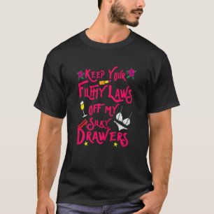Camiseta As Mulheres Mantêm As Suas Leis Sujas Fora Das Min