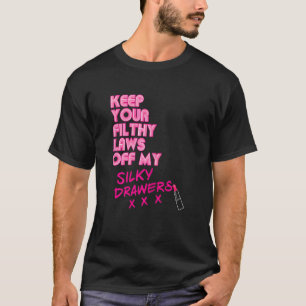 Camiseta As Mulheres Mantêm As Suas Leis Sujas Fora Das Min