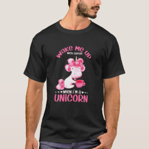 Camiseta As Mulheres Me Acordares Quando Sou Um Unicórnio P
