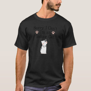 Camiseta As mulheres me desculpam por não ser um gato inter