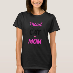 Camiseta As Mulheres Melhor Gato Mamãe Sempre Orgulhosa Gat