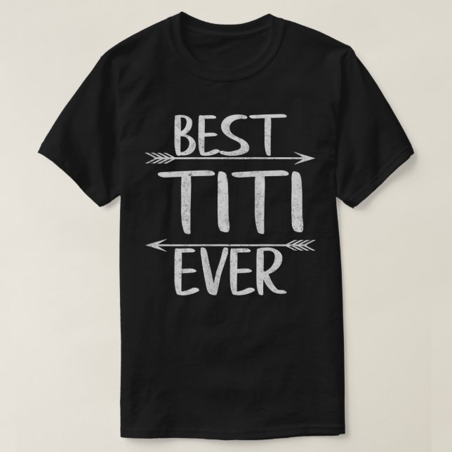 Camiseta As Mulheres Melhor Titi Titi Tão Engraçada Dia de  (Frente do Design)