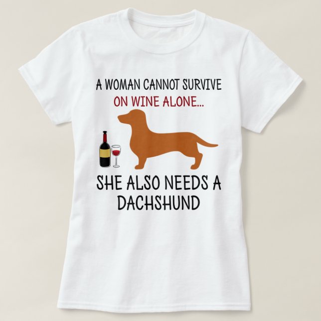 Camiseta As Mulheres Não Podem Sobreviver Apenas Às Necessi (Frente do Design)