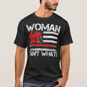 Camiseta As mulheres não sabem o que é que é o Roofer 