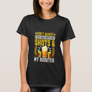 Camiseta As mulheres não se preocupam com o Bebendo de cerv