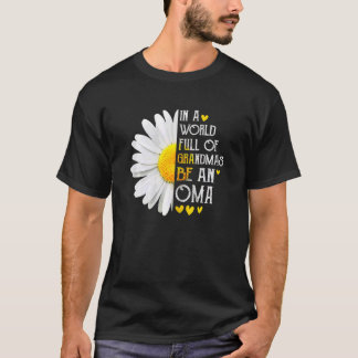Camiseta As Mulheres Num Cheio Mundial De Avós São Uma Marg