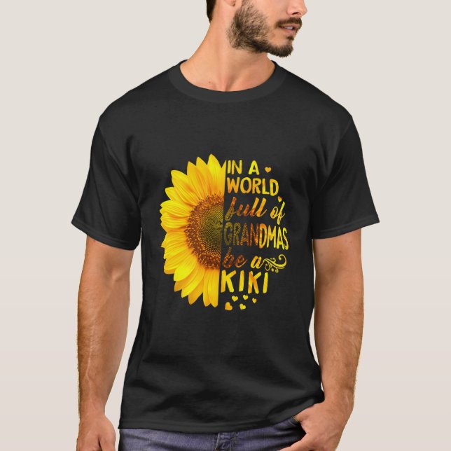 Camiseta As Mulheres Num Cheio Mundial De Avós Sejam Kiki S (Frente)