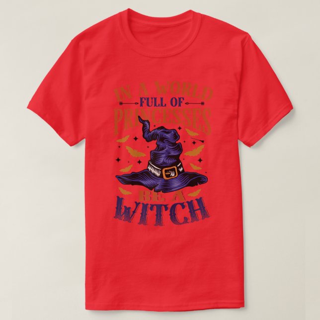 Camiseta As Mulheres Num Cheio Mundial De Princesas São Uma (Frente do Design)