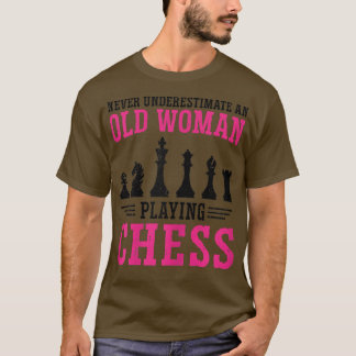 Camiseta As Mulheres Nunca Subestimam Um Jogo De Conselho P