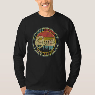 Camiseta As Mulheres Oam Como Uma Vovó Só Mais Cooler Vinta