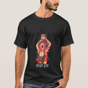 Camiseta As mulheres ocultas ficam deitadas Satã o diabo in