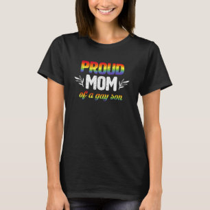 Camiseta As Mulheres Orgulham-Se Da Mãe De Uma Gay Incrível