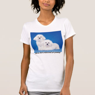 Camiseta As mulheres perguntam-me sobre o animal de