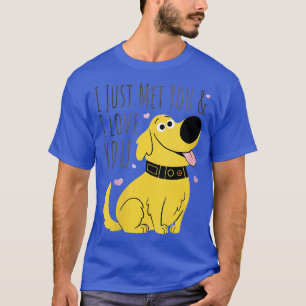 Camiseta As Mulheres Pixar-Se Dug Eu Acabei De Conhecê-Lo C