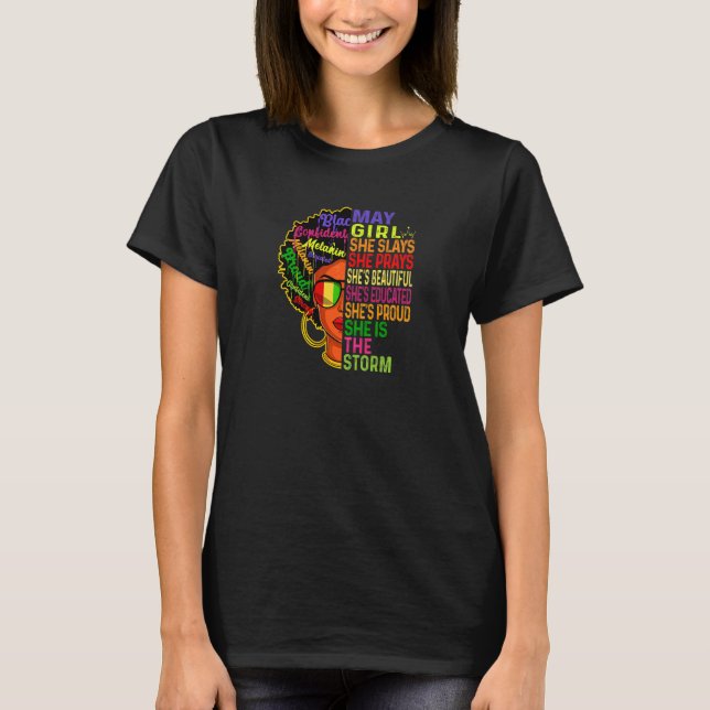 Camiseta As Mulheres Podem Aniversar As Meninas Podem Garot (Frente)
