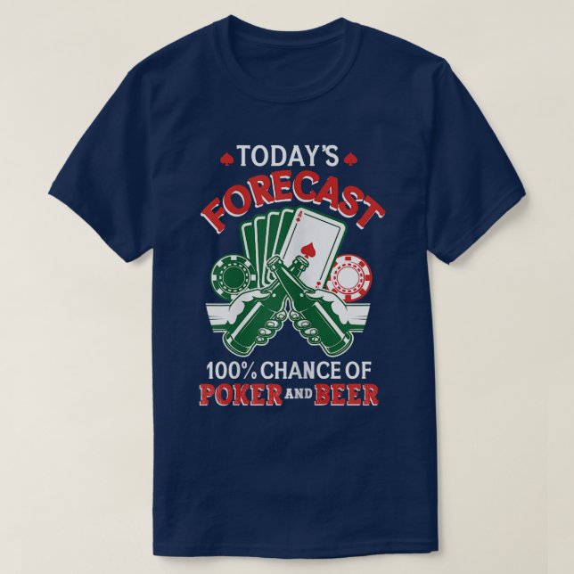 Camiseta As Mulheres Preveem 100% De Chance De Poke (Frente do Design)